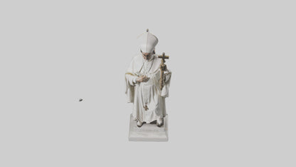 3D model Pope Memorial statue model VR / AR / low-poly