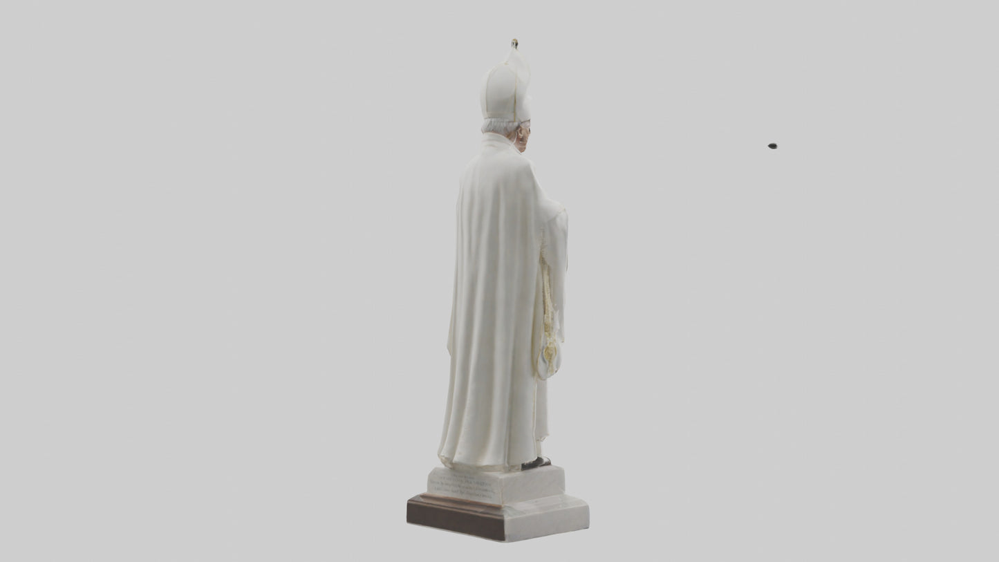 3D model Pope Memorial statue model VR / AR / low-poly