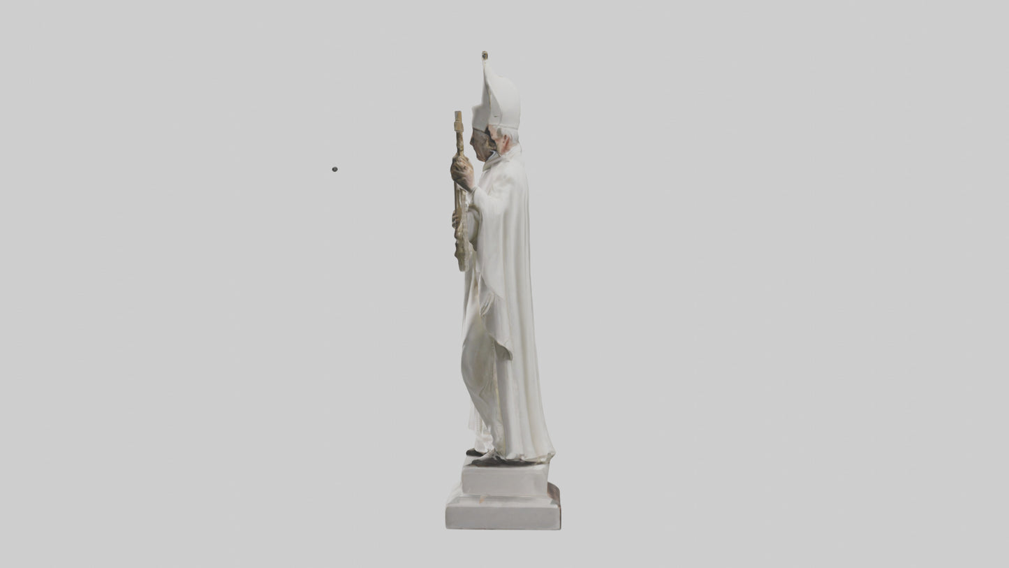 3D model Pope Memorial statue model VR / AR / low-poly
