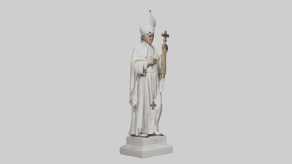 3D model Pope Memorial statue model VR / AR / low-poly