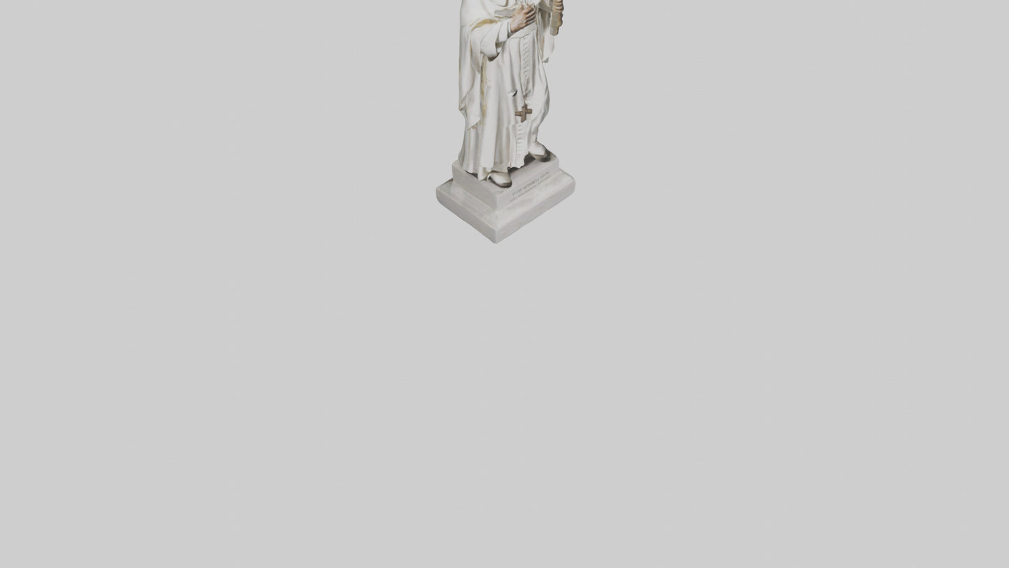 3D model Pope Memorial statue model VR / AR / low-poly
