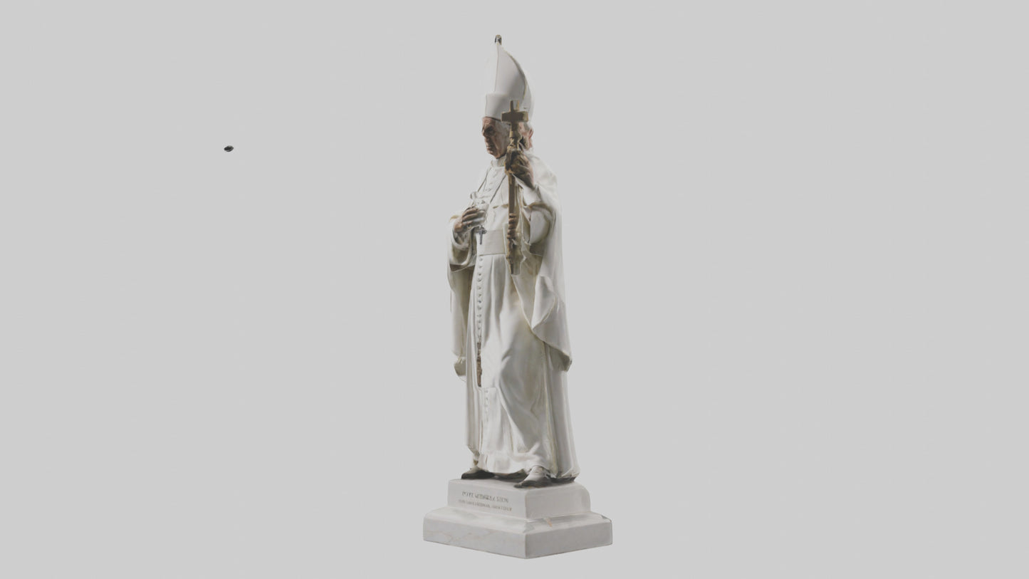 3D model Pope Memorial statue model VR / AR / low-poly