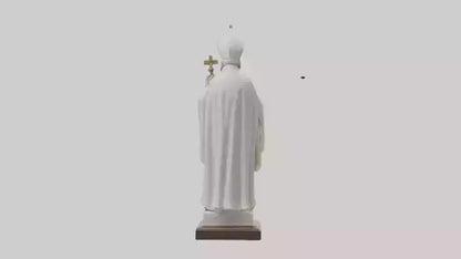 3D model Pope Memorial statue model VR / AR / low-poly
