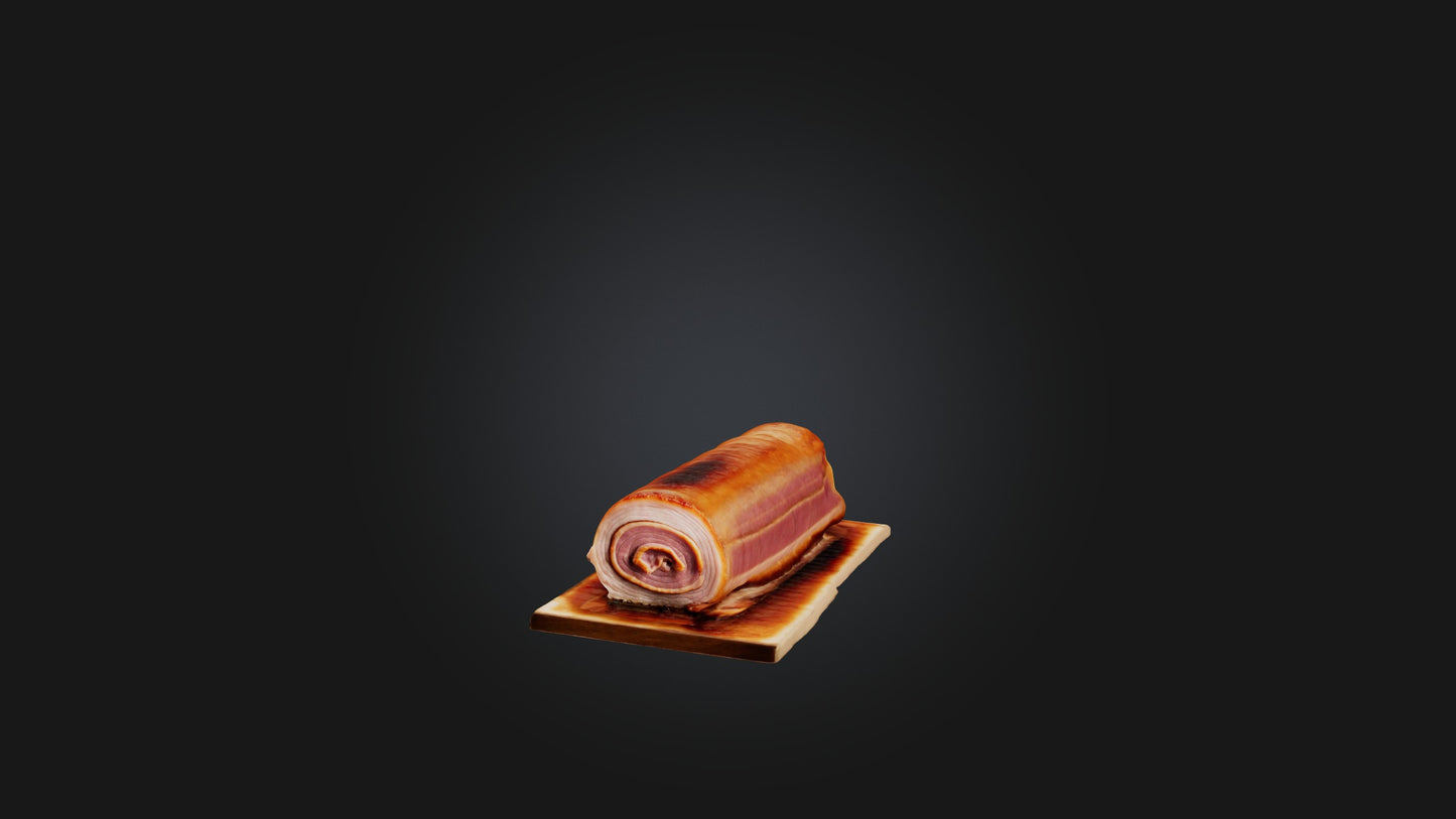 3D model Pork Belly Model VR / AR / low-poly