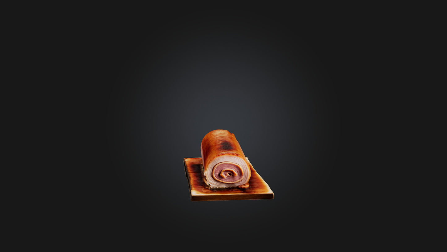 3D model Pork Belly Model VR / AR / low-poly