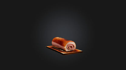 3D model Pork Belly Model VR / AR / low-poly