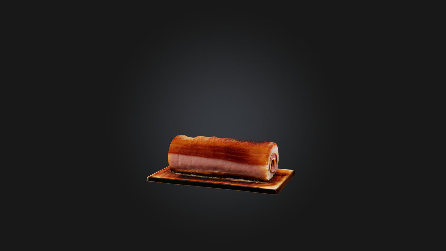 3D model Pork Belly Model VR / AR / low-poly