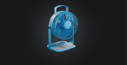 3D model Portable fan VR / AR / low-poly