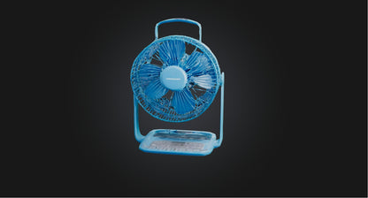 3D model Portable fan VR / AR / low-poly