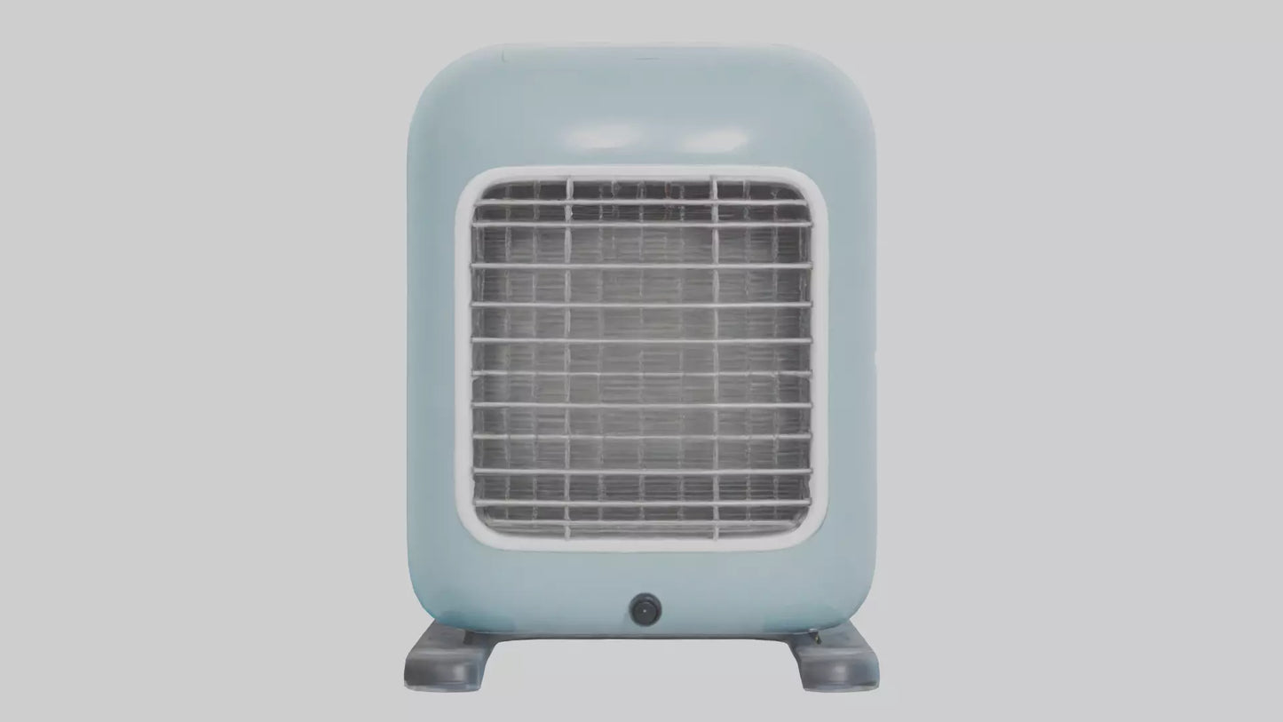 3D model Portable heater model VR / AR / low-poly