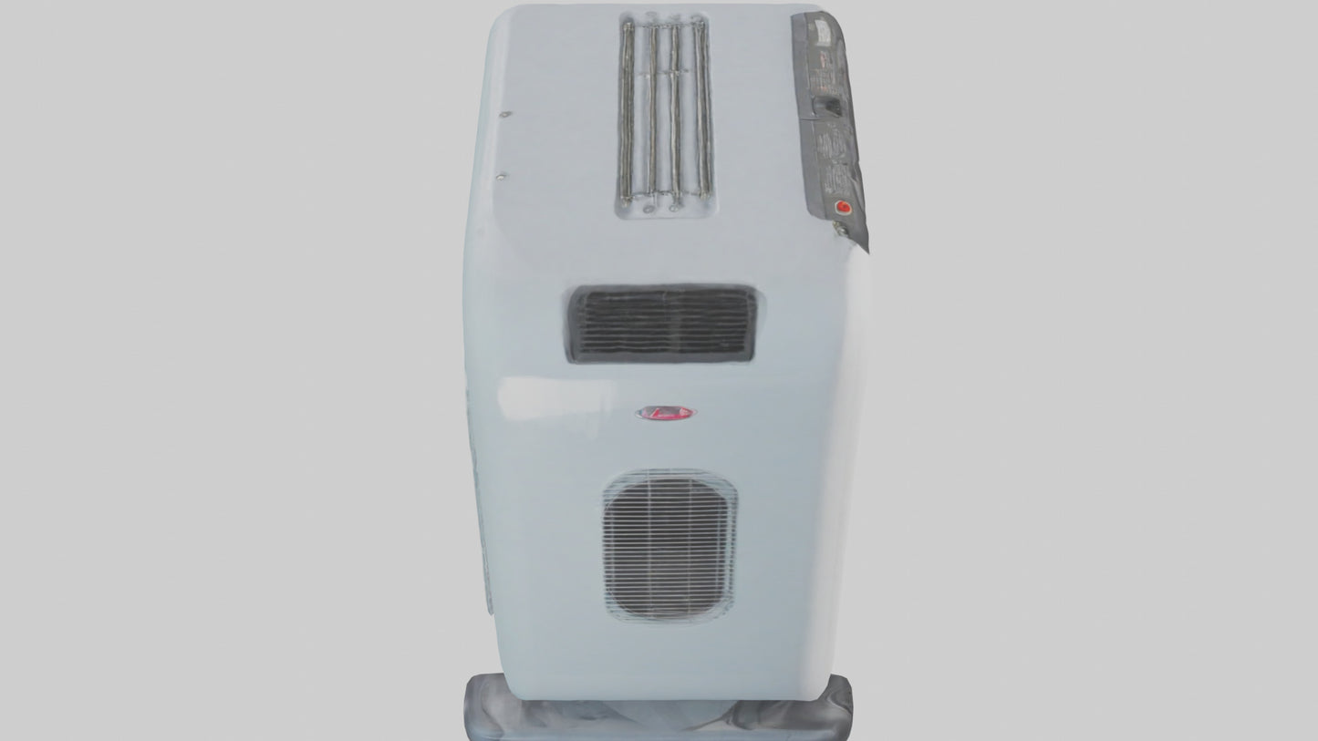 3D model Portable heater model VR / AR / low-poly