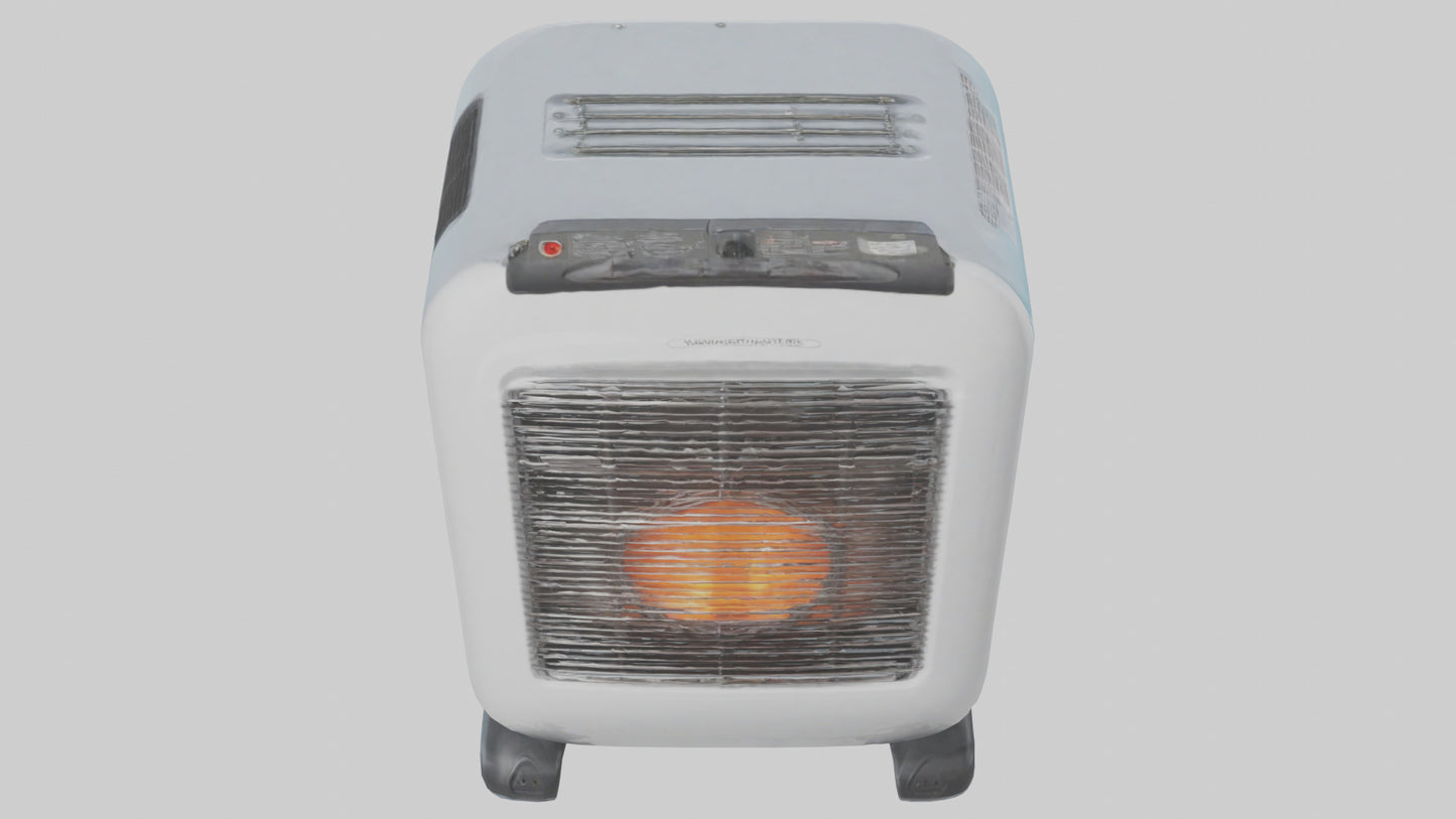 3D model Portable heater model VR / AR / low-poly