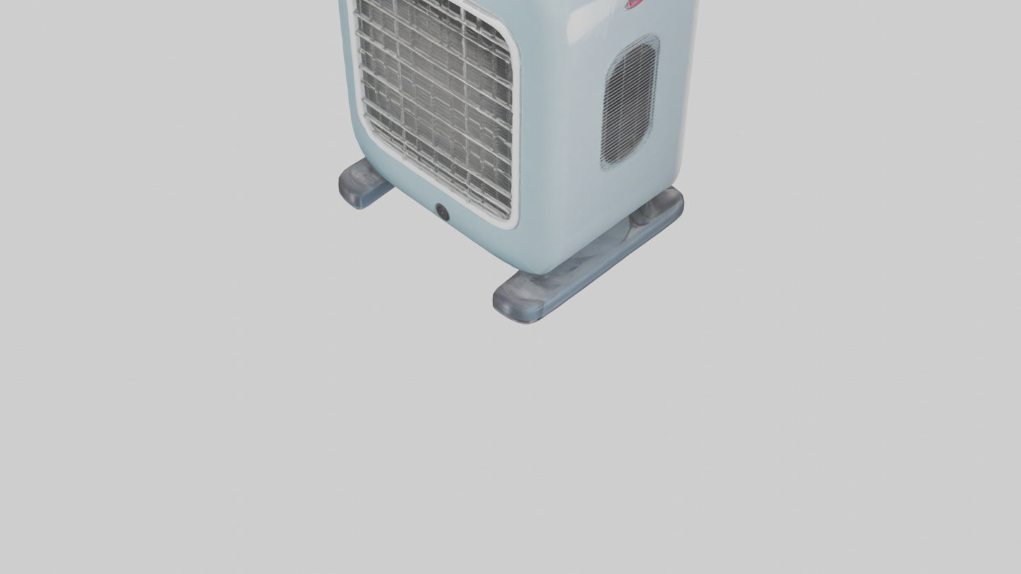 3D model Portable heater model VR / AR / low-poly