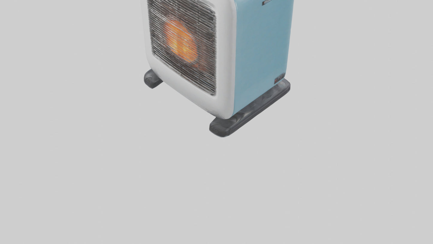 3D model Portable heater model VR / AR / low-poly