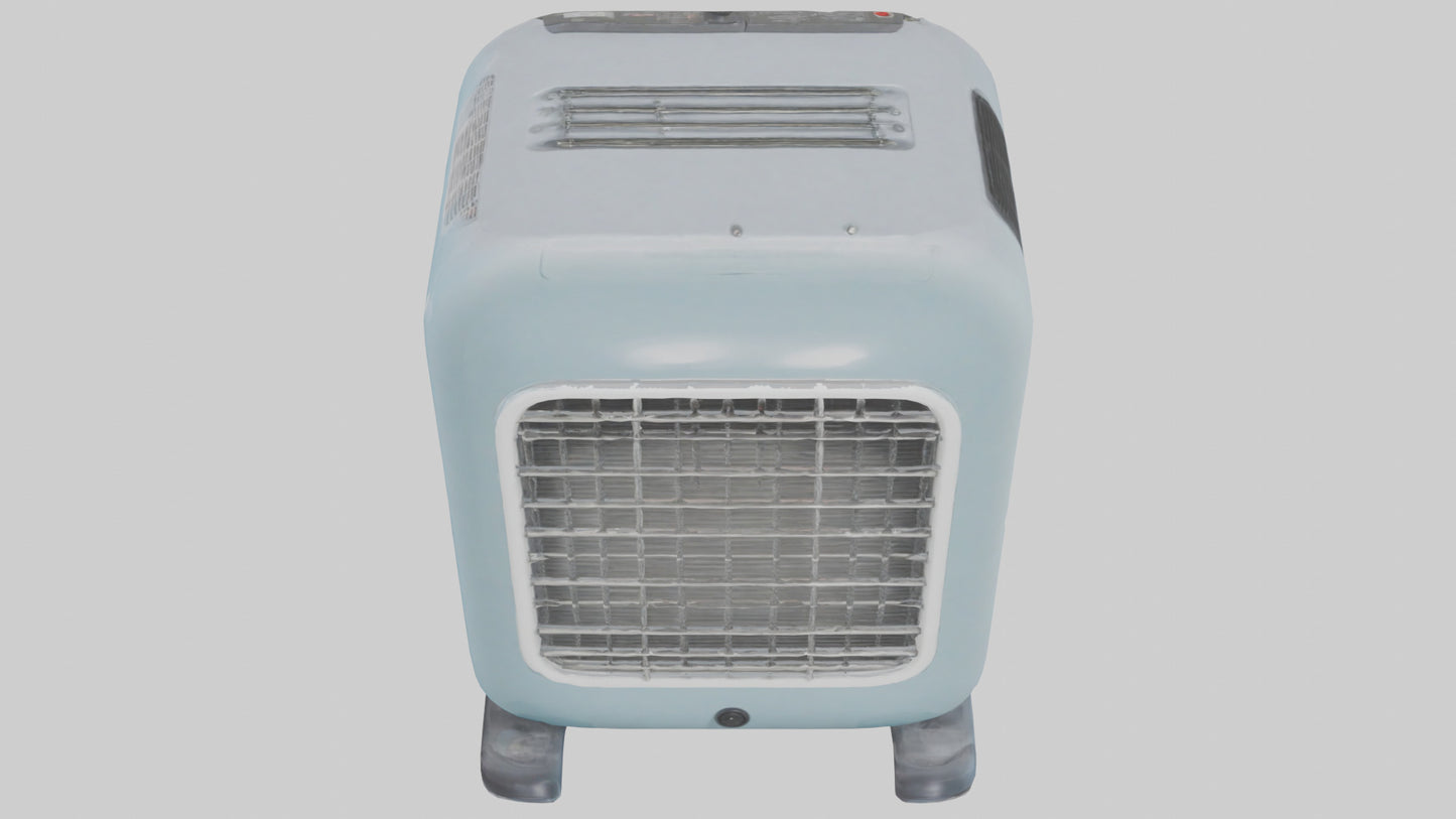 3D model Portable heater model VR / AR / low-poly