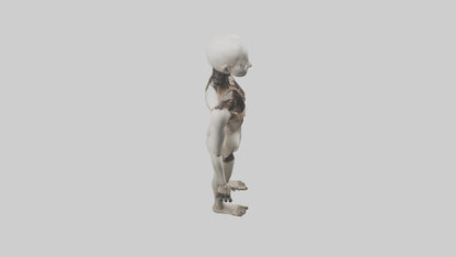 3D model Possessed mannequin model VR / AR / low-poly