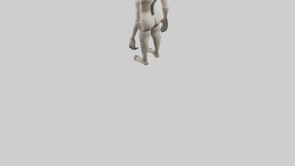 3D model Possessed mannequin model VR / AR / low-poly
