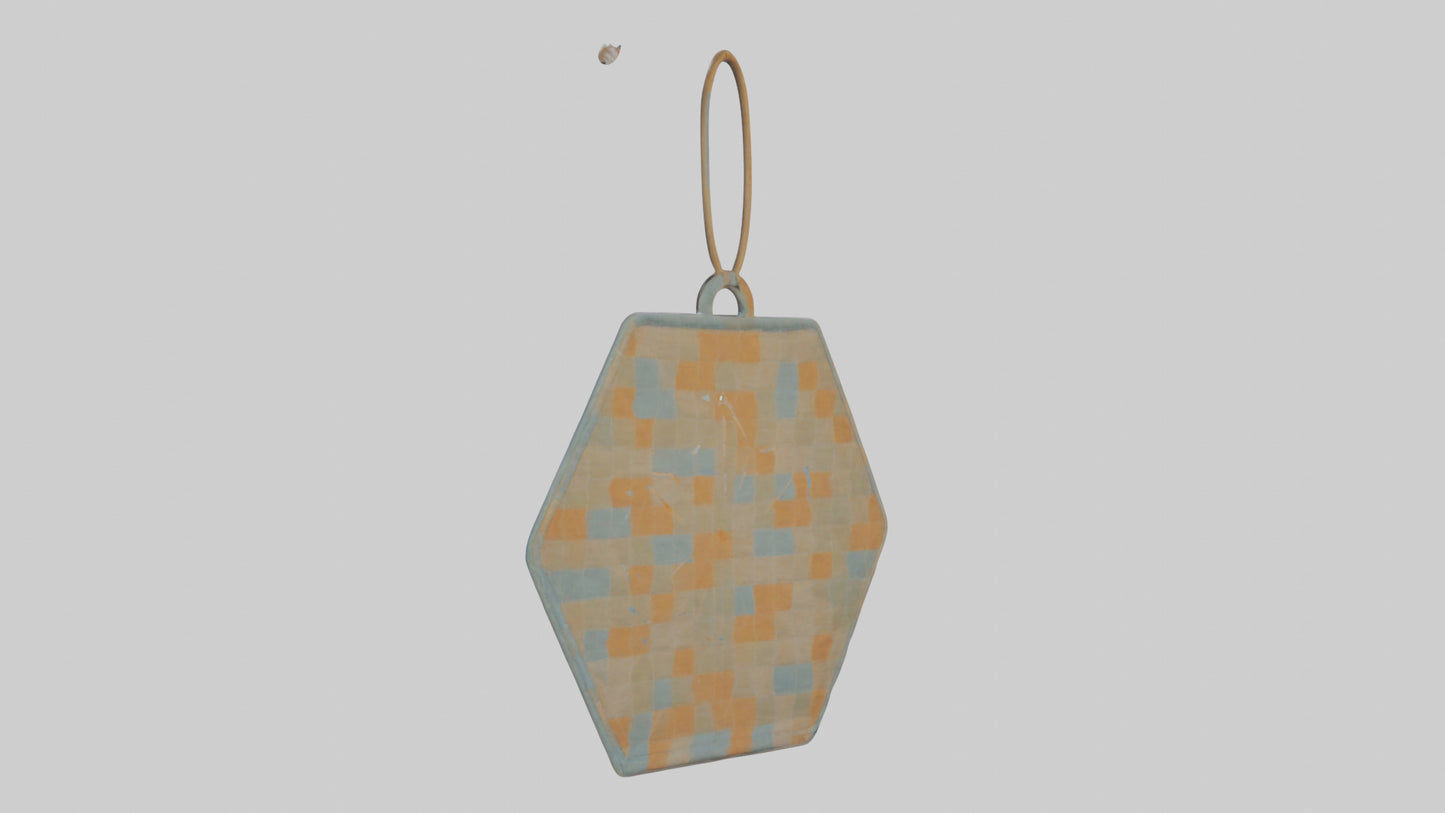 3D model Pot holder model VR / AR / low-poly