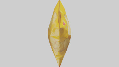 3D model Potato Chips Bag model VR / AR / low-poly