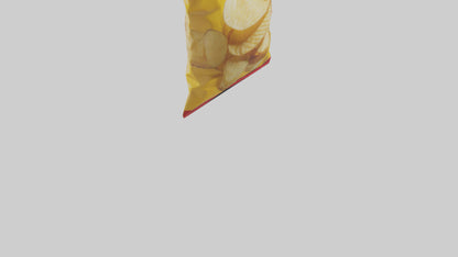 3D model Potato Chips Bag model VR / AR / low-poly