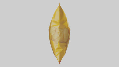 3D model Potato Chips Bag model VR / AR / low-poly