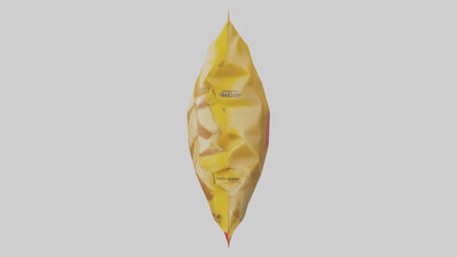 3D model Potato Chips Bag model VR / AR / low-poly