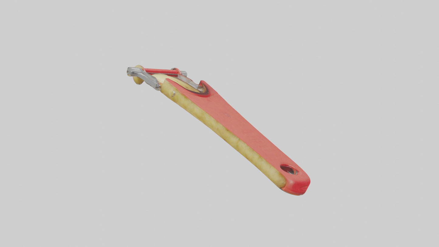 Potato peeler model VR / AR / low-poly