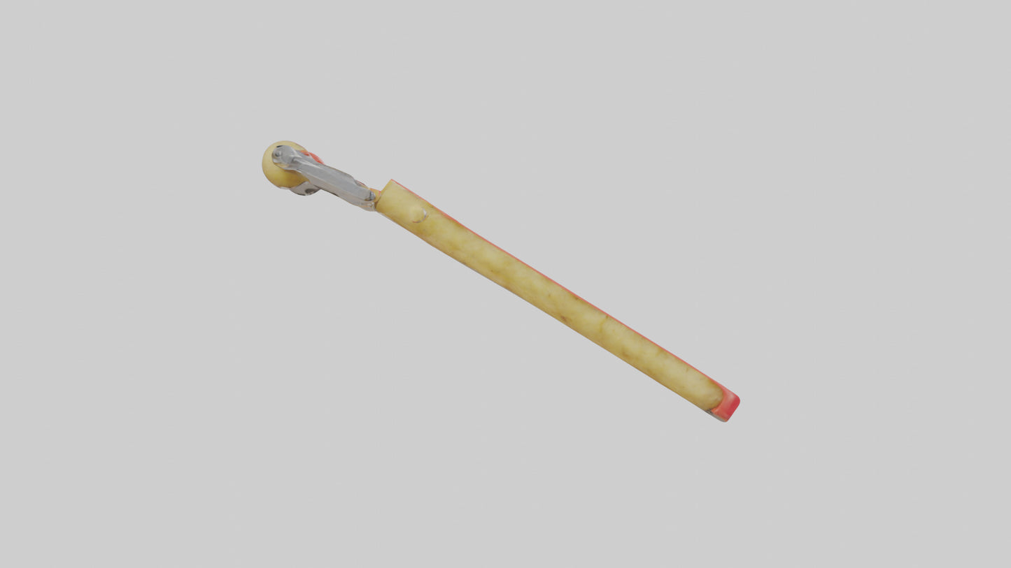 Potato peeler model VR / AR / low-poly