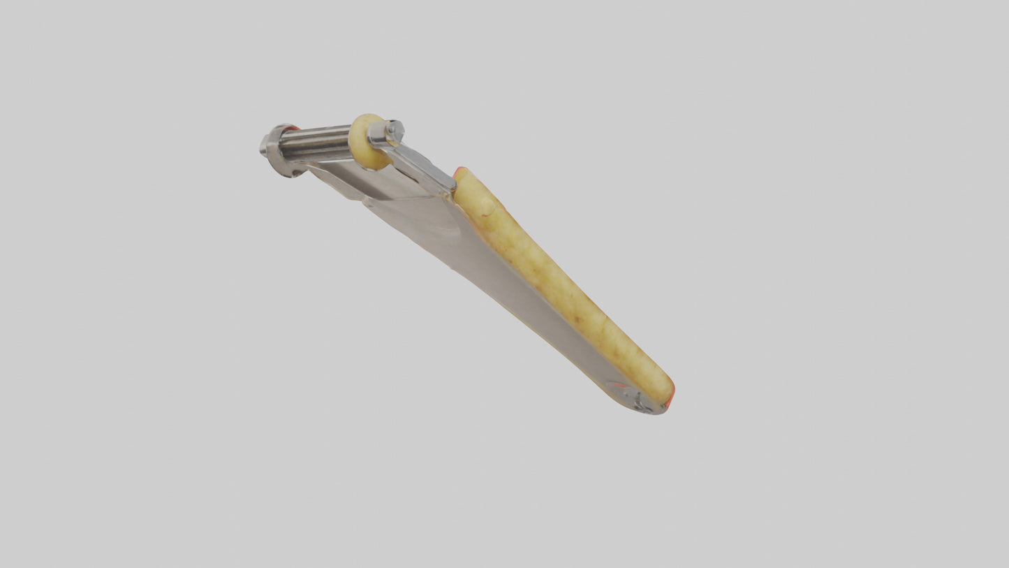 Potato peeler model VR / AR / low-poly
