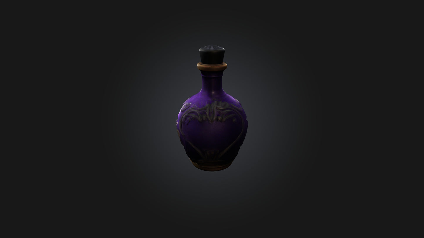 3D model Potion VR / AR / low-poly