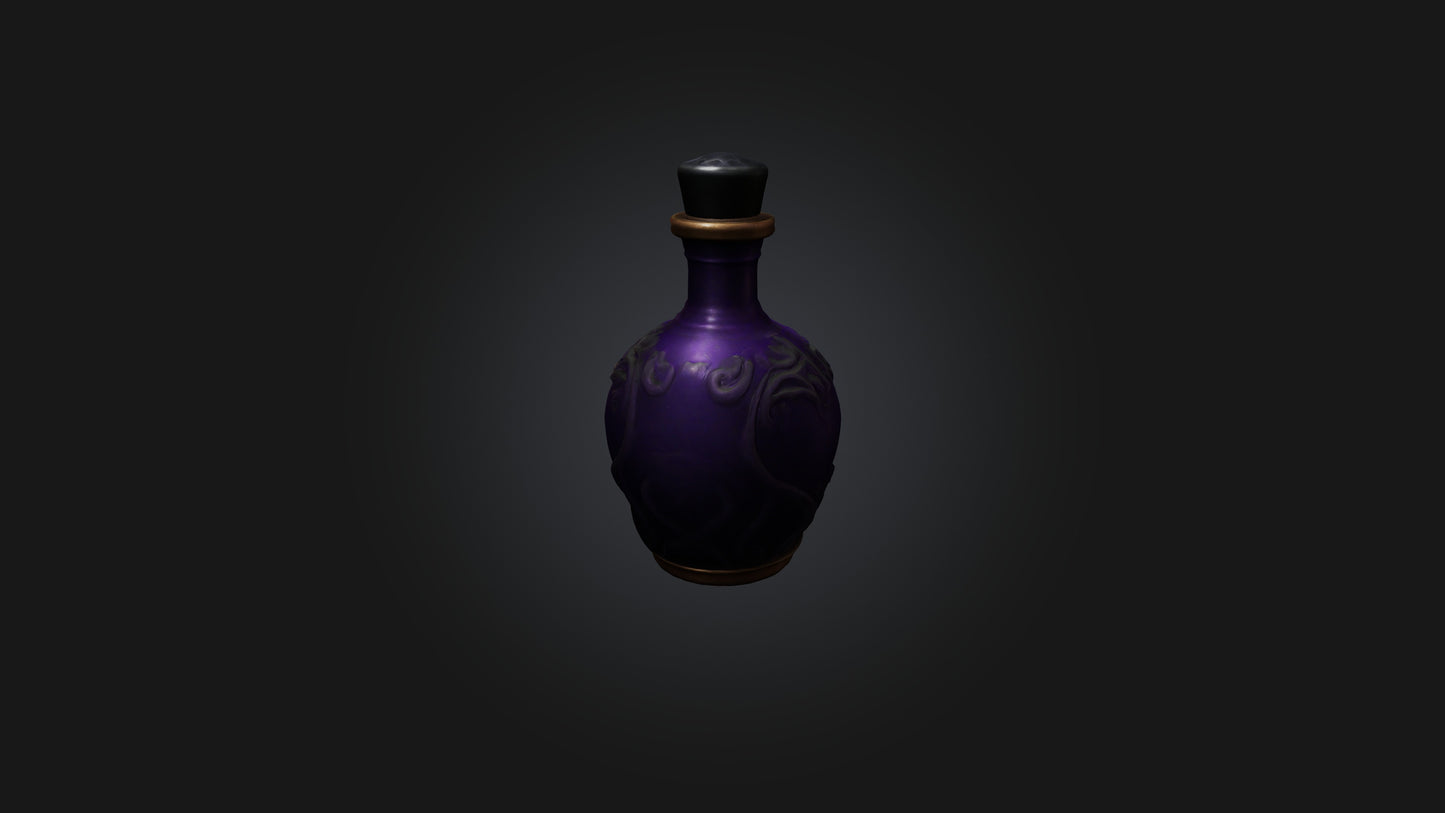3D model Potion VR / AR / low-poly