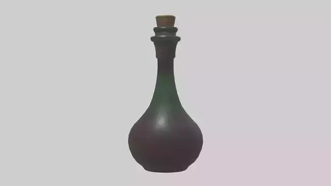 3D model Potion Bottle model VR / AR / low-poly
