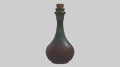 3D model Potion Bottle model VR / AR / low-poly