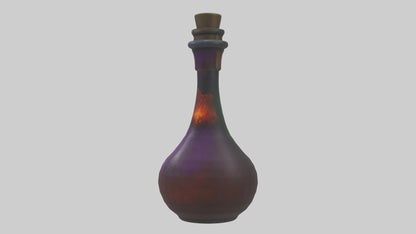 3D model Potion Bottle model VR / AR / low-poly