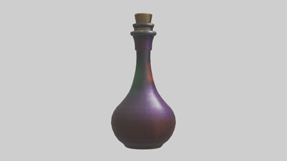 3D model Potion Bottle model VR / AR / low-poly