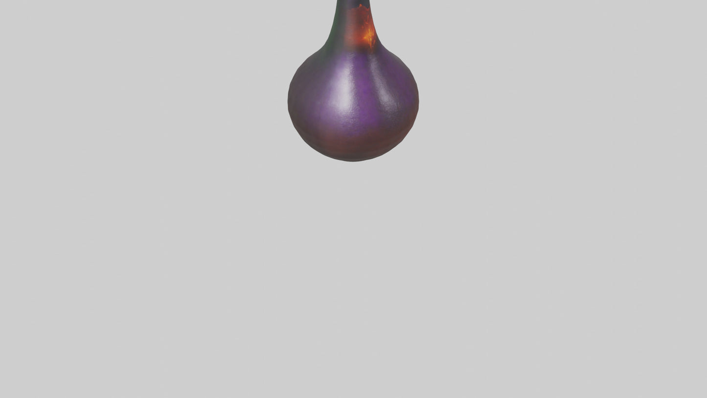 3D model Potion Bottle model VR / AR / low-poly