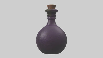 Potion Flask model VR / AR / low-poly