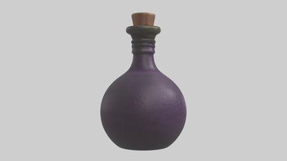 Potion Flask model VR / AR / low-poly