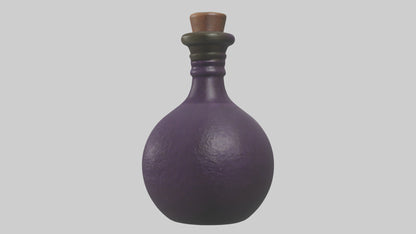 Potion Flask model VR / AR / low-poly