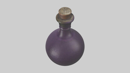 Potion Flask model VR / AR / low-poly