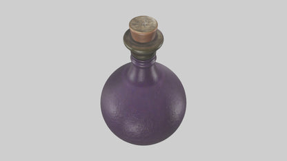 Potion Flask model VR / AR / low-poly