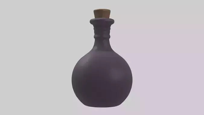 Potion Flask model VR / AR / low-poly