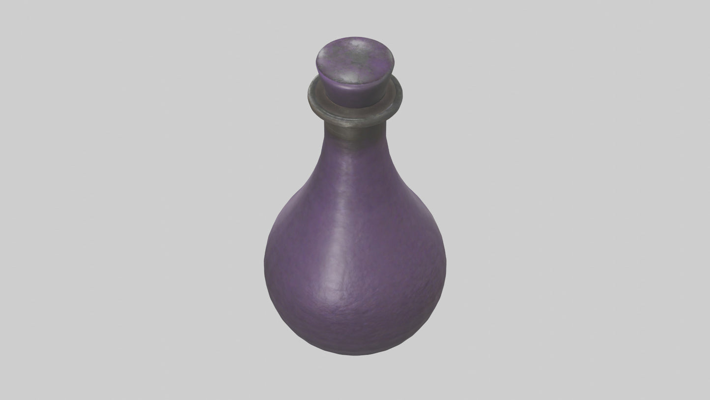 Potion of Strength model VR / AR / low-poly