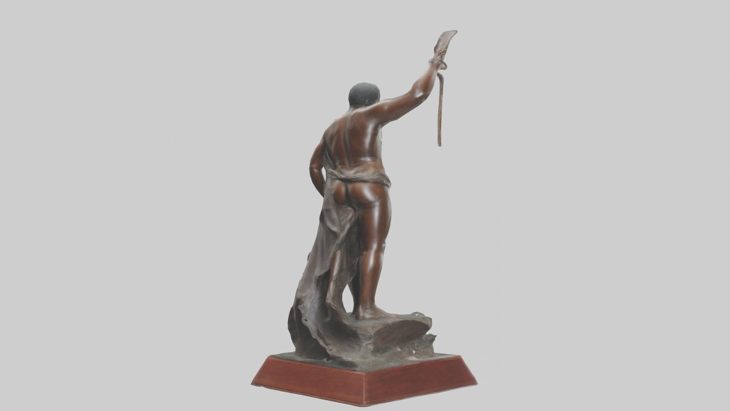 3D model Power of Emancipation statue model VR / AR / low-poly