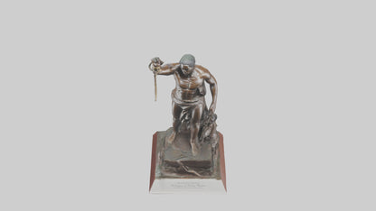 3D model Power of Emancipation statue model VR / AR / low-poly
