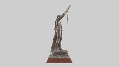 3D model Power of Emancipation statue model VR / AR / low-poly