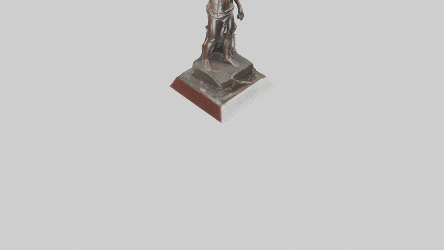 3D model Power of Emancipation statue model VR / AR / low-poly