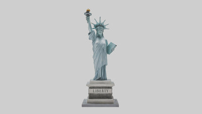 3D model Power of Liberty statue model VR / AR / low-poly