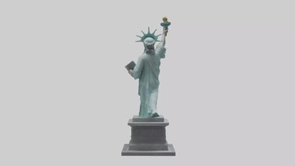 3D model Power of Liberty statue model VR / AR / low-poly