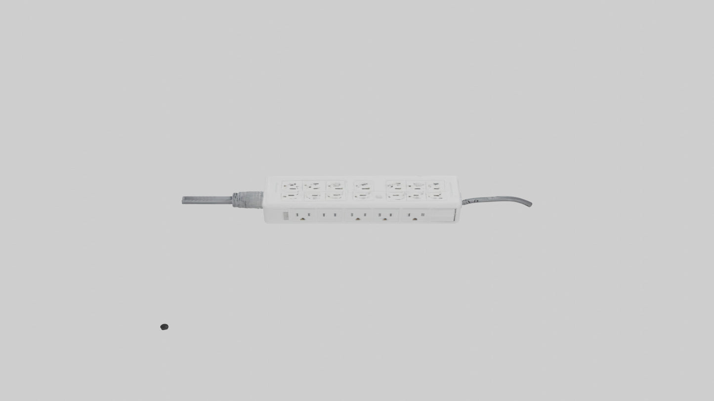 3D model Power strip model VR / AR / low-poly